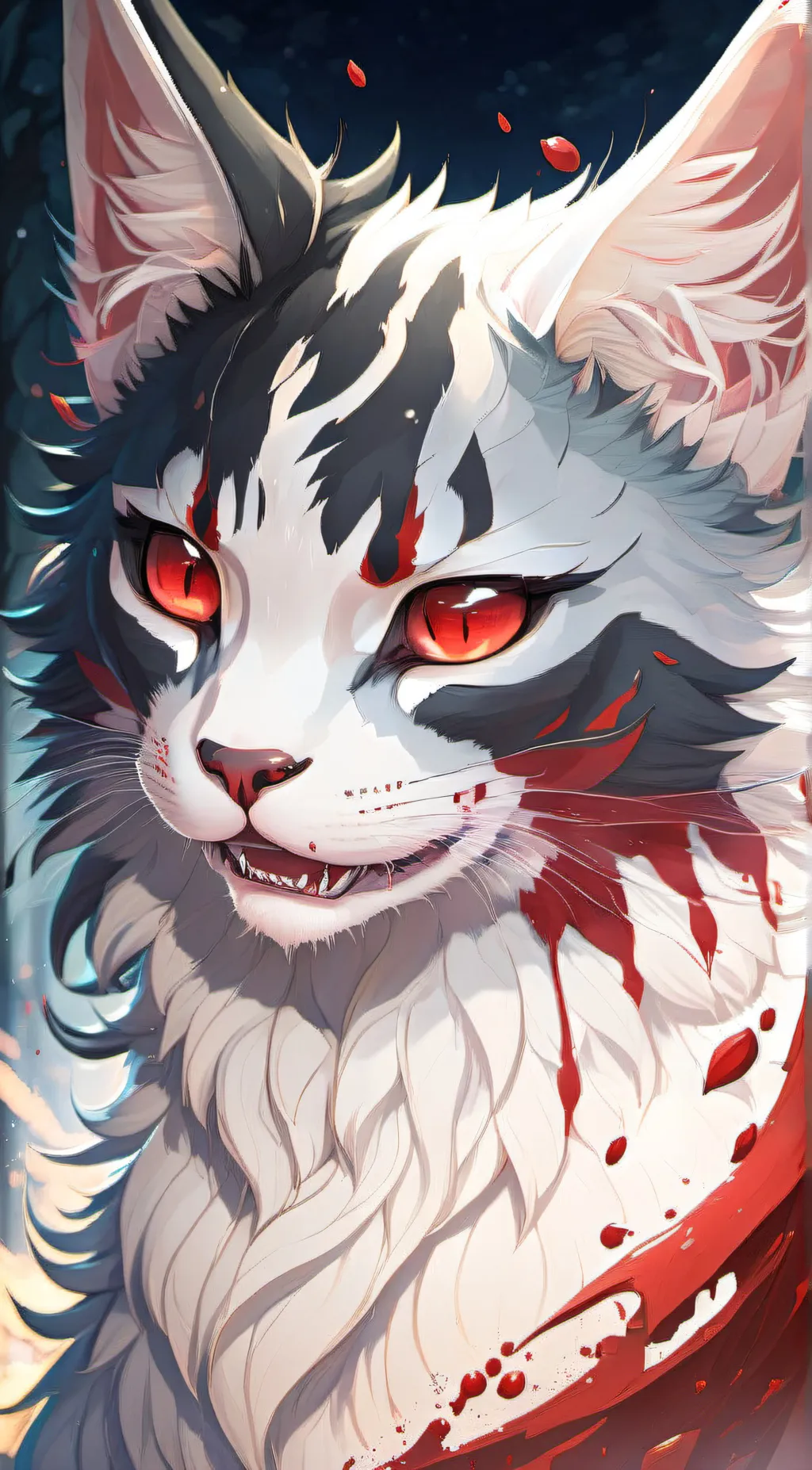 ai character: ☯Blood'Face☯ background