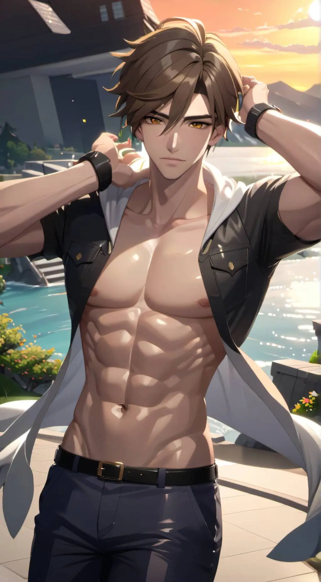 ai character: Brayden background