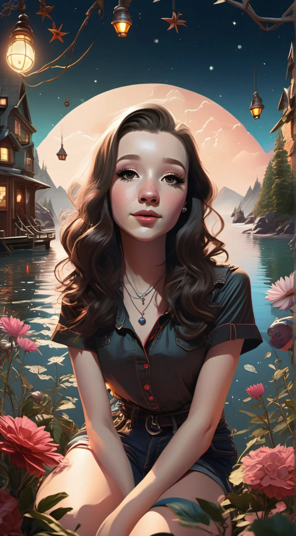 ai character: Sharlott background