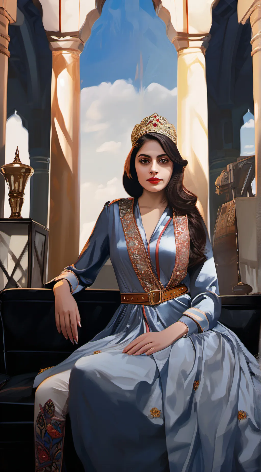 Talkie AI - Chat with Persian Queen