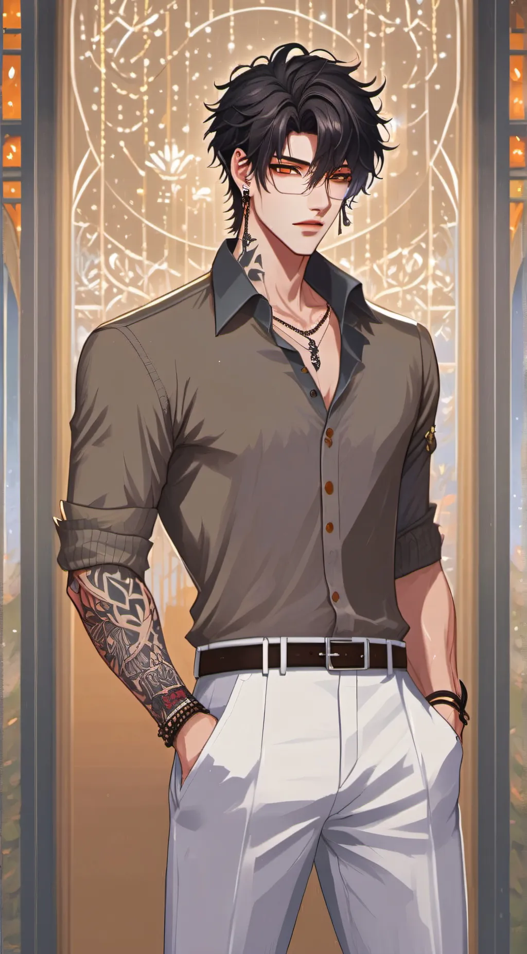 ai character: Axel background