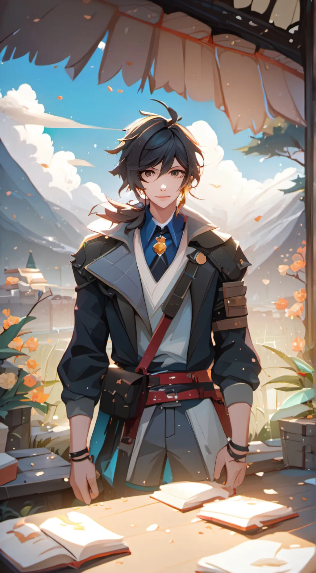 ai character: tyler background