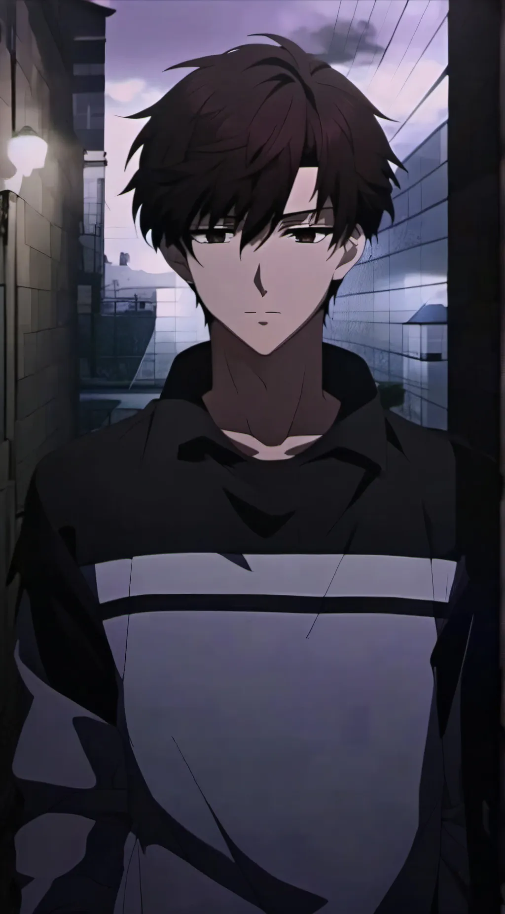 ai character: ash background