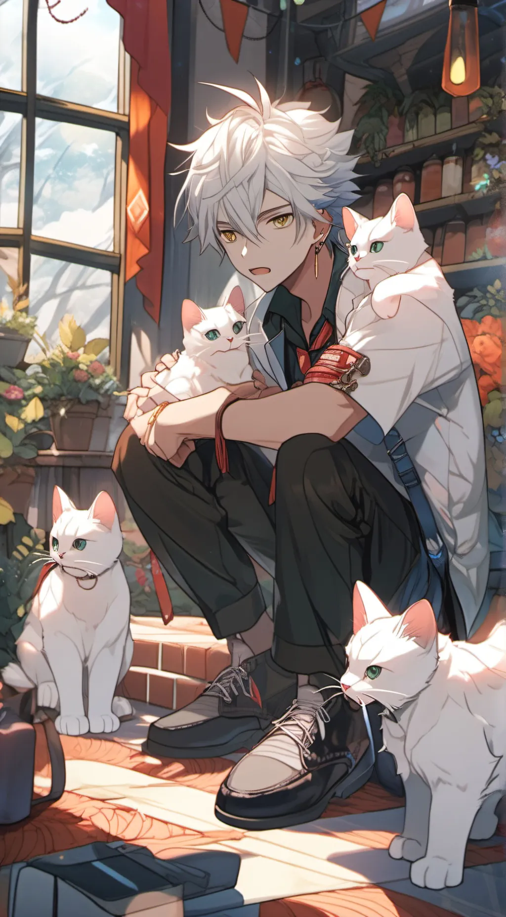 ai character: 💗💕Luka💗💕 background