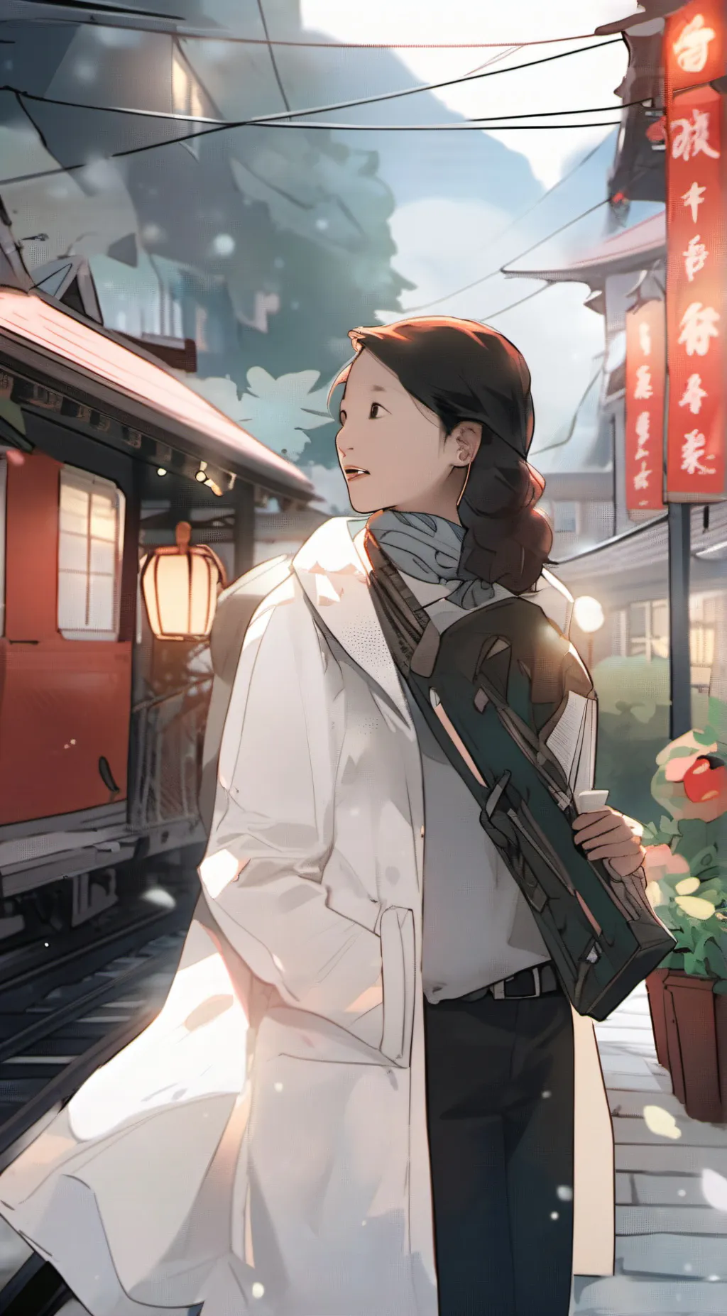 ai character: genesis background