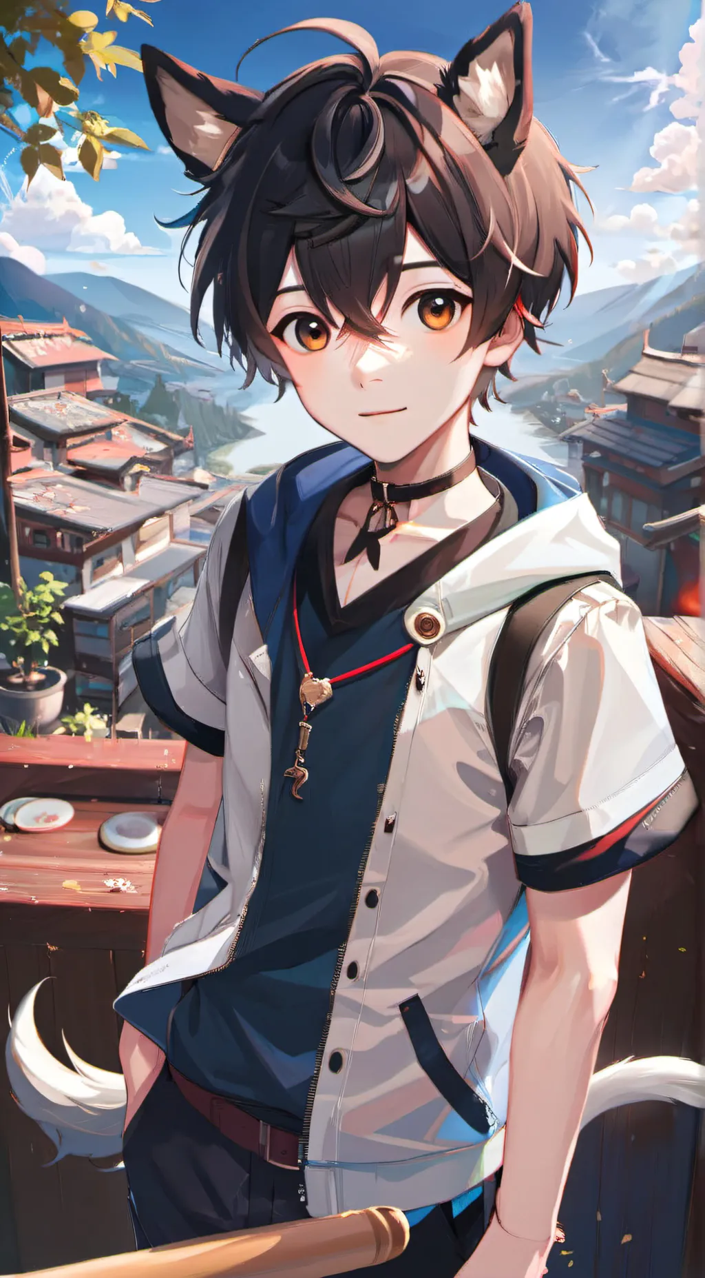 ai character: max background
