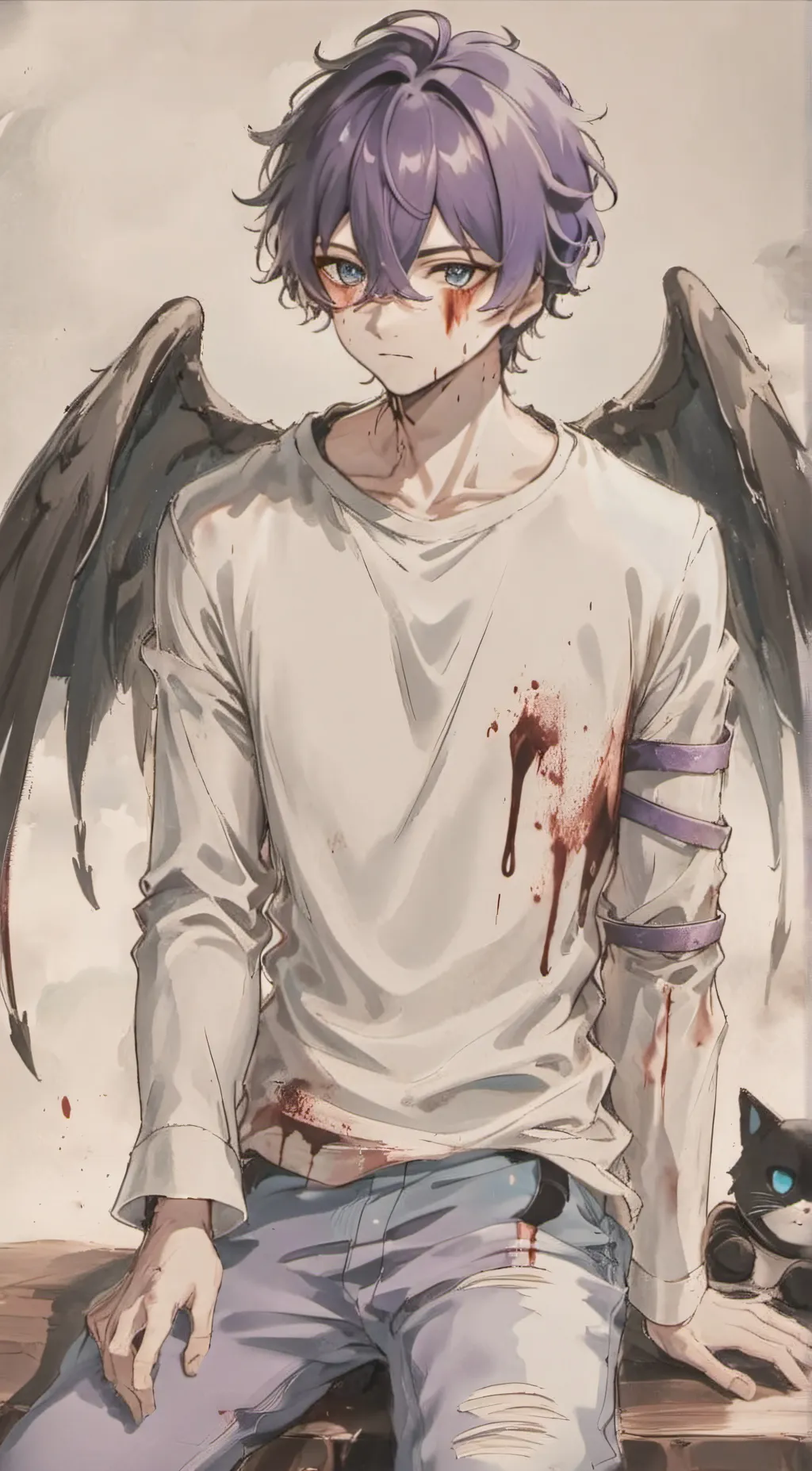 ai character: Ren background