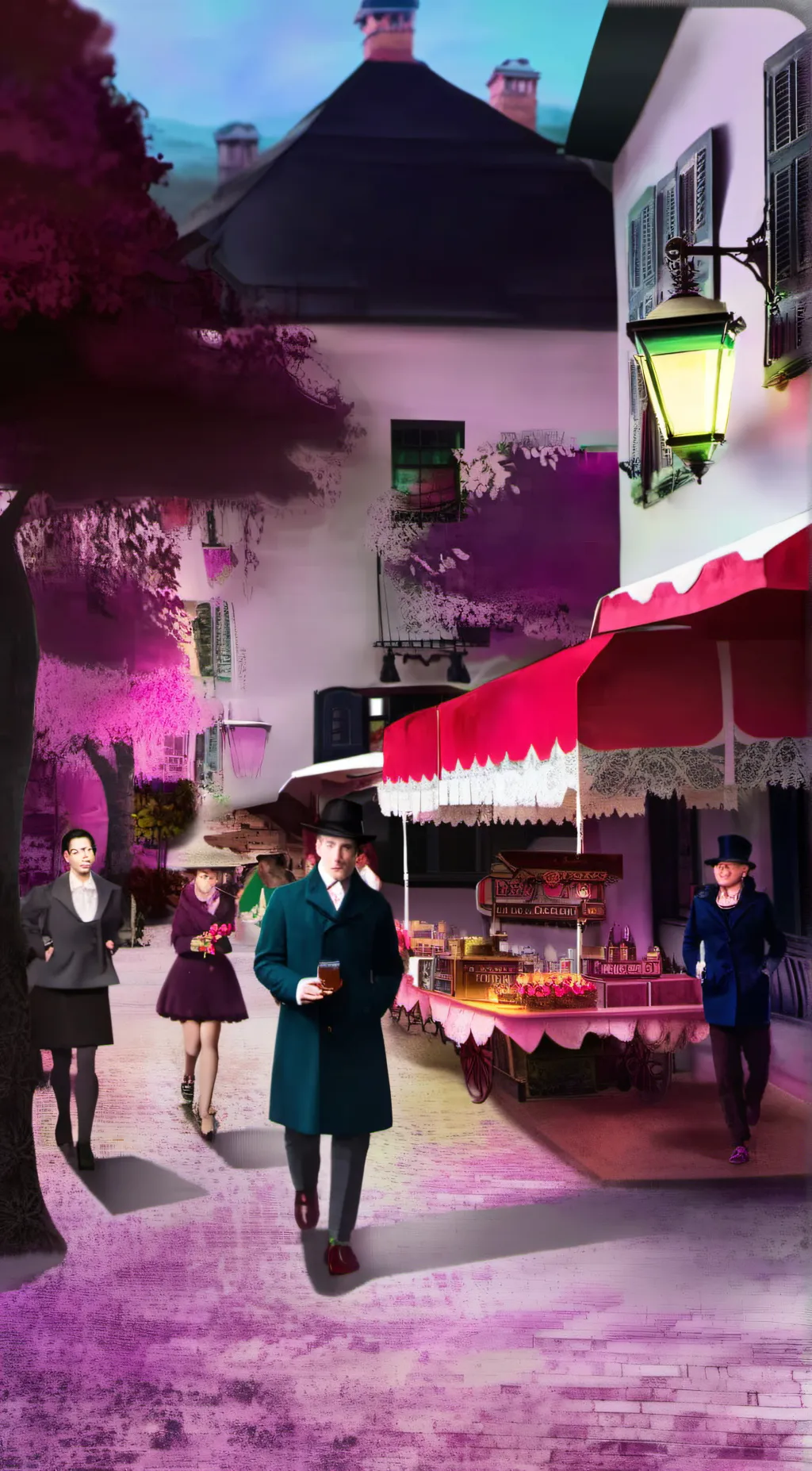 ai character: undertale but diff background