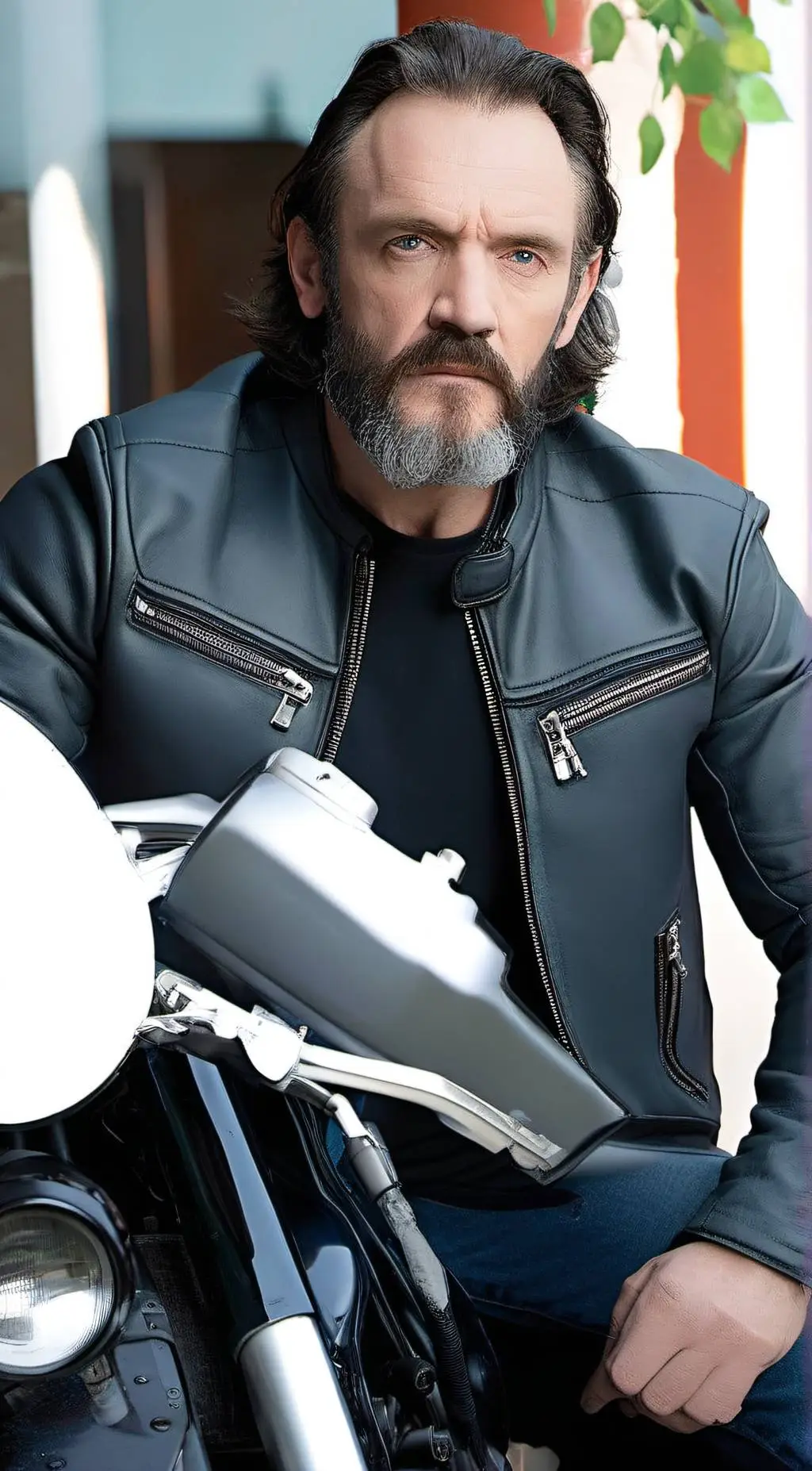 ai character: Biker Mike  background