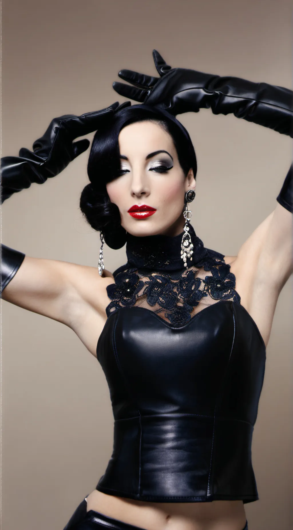 ai character: Dita  background