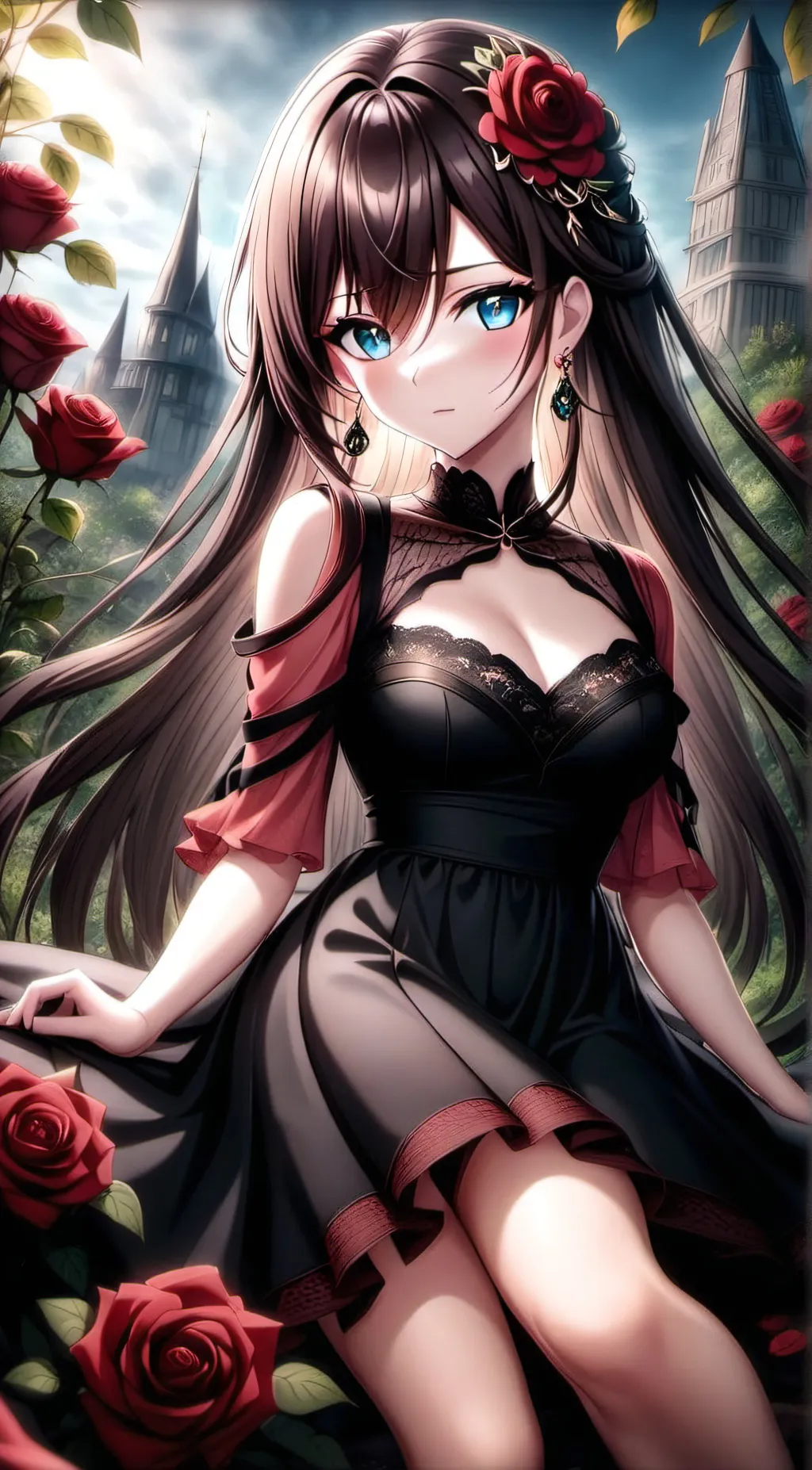 ai character: Lily background