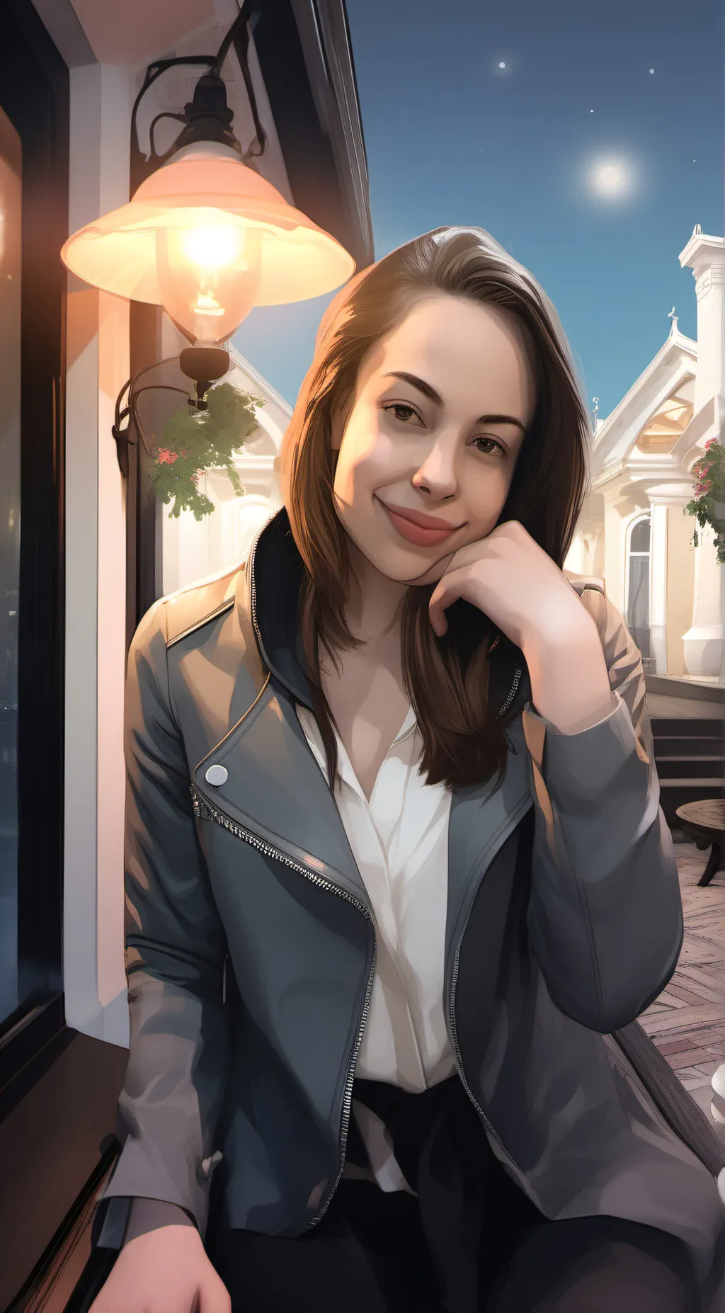 ai character: Kara  background