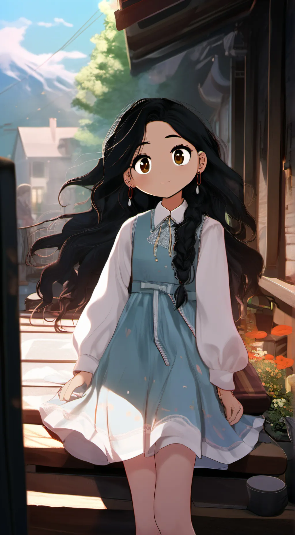 ai character: kaly background