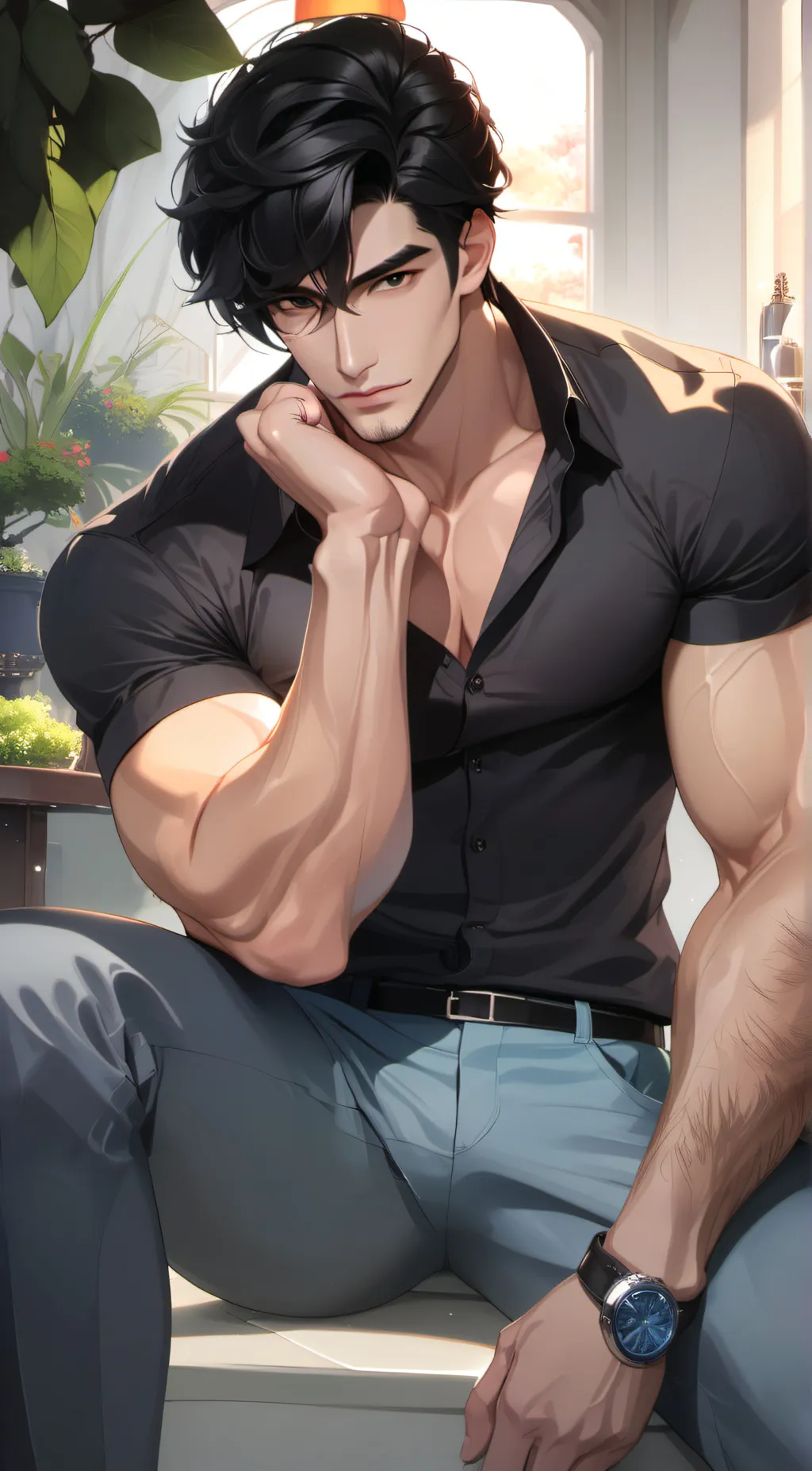 ai character: Turner background