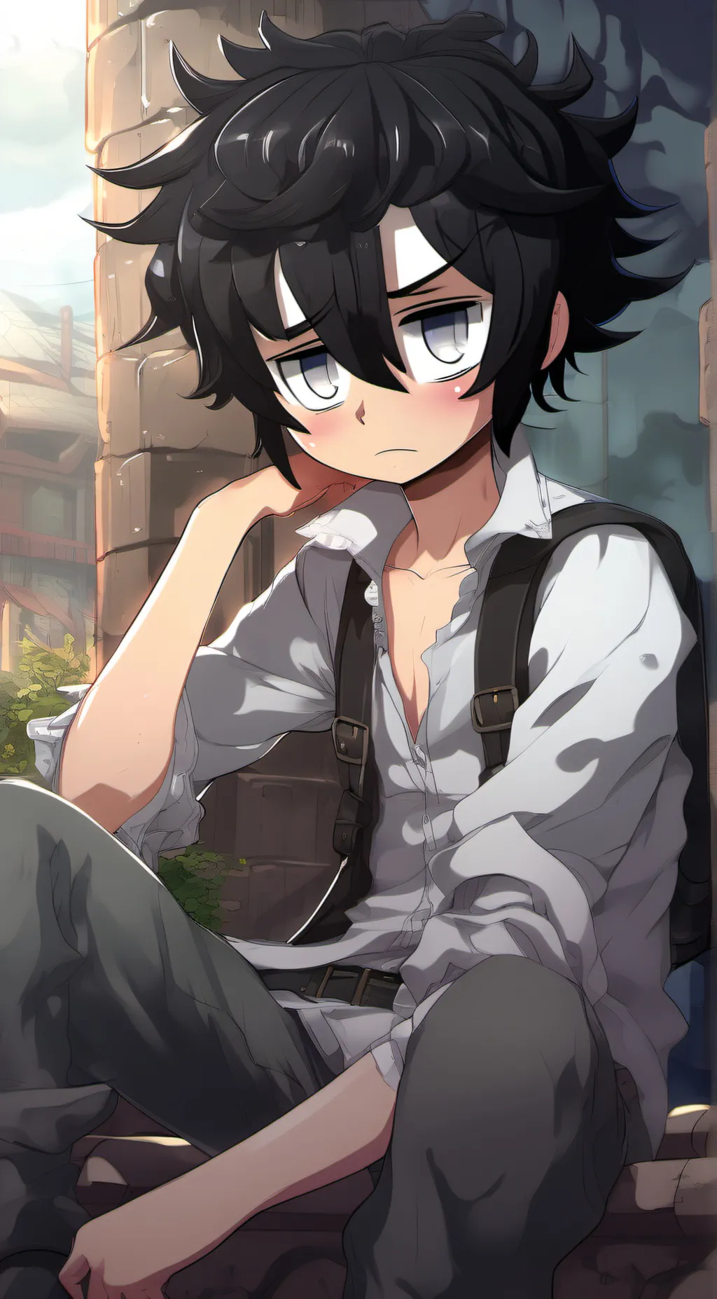 ai character: Arrow background