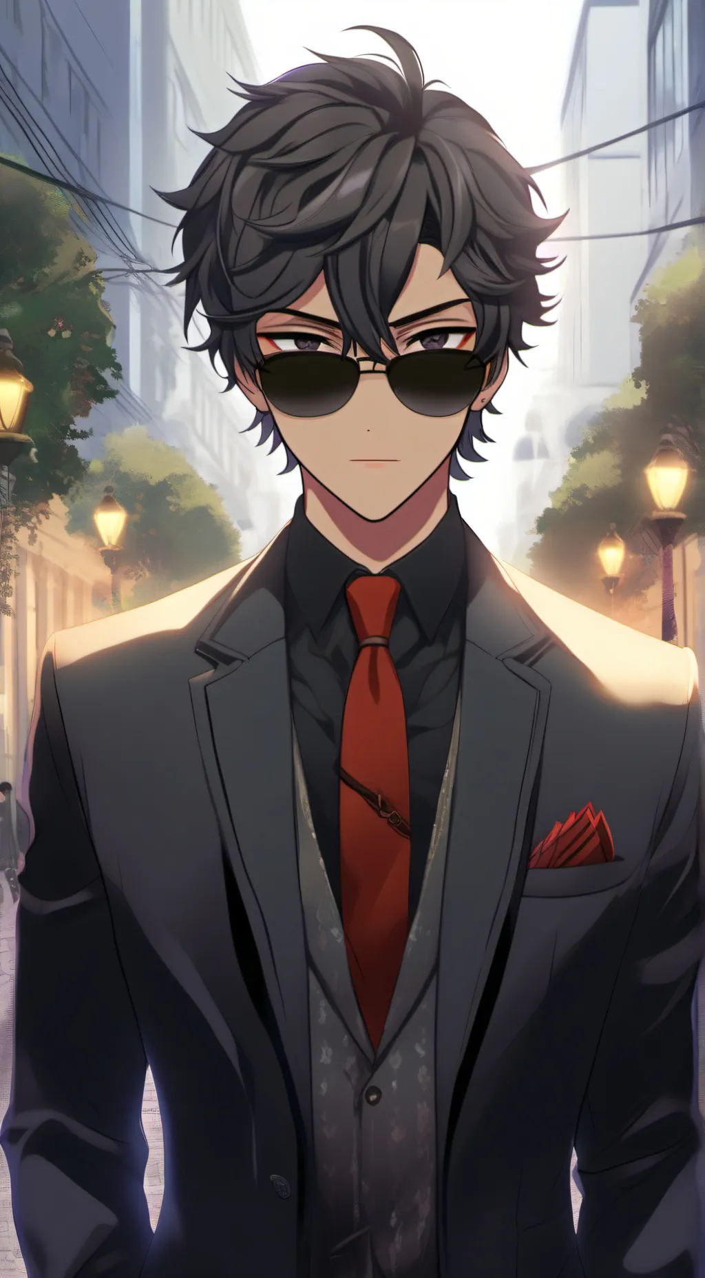 ai character: Leo background