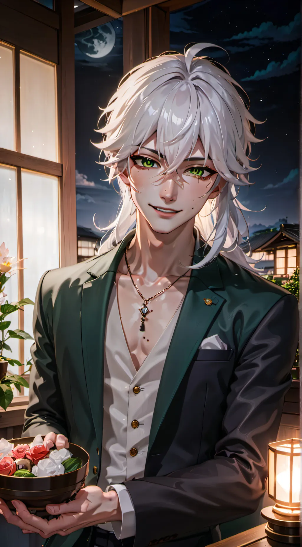 ai character: Kenji background