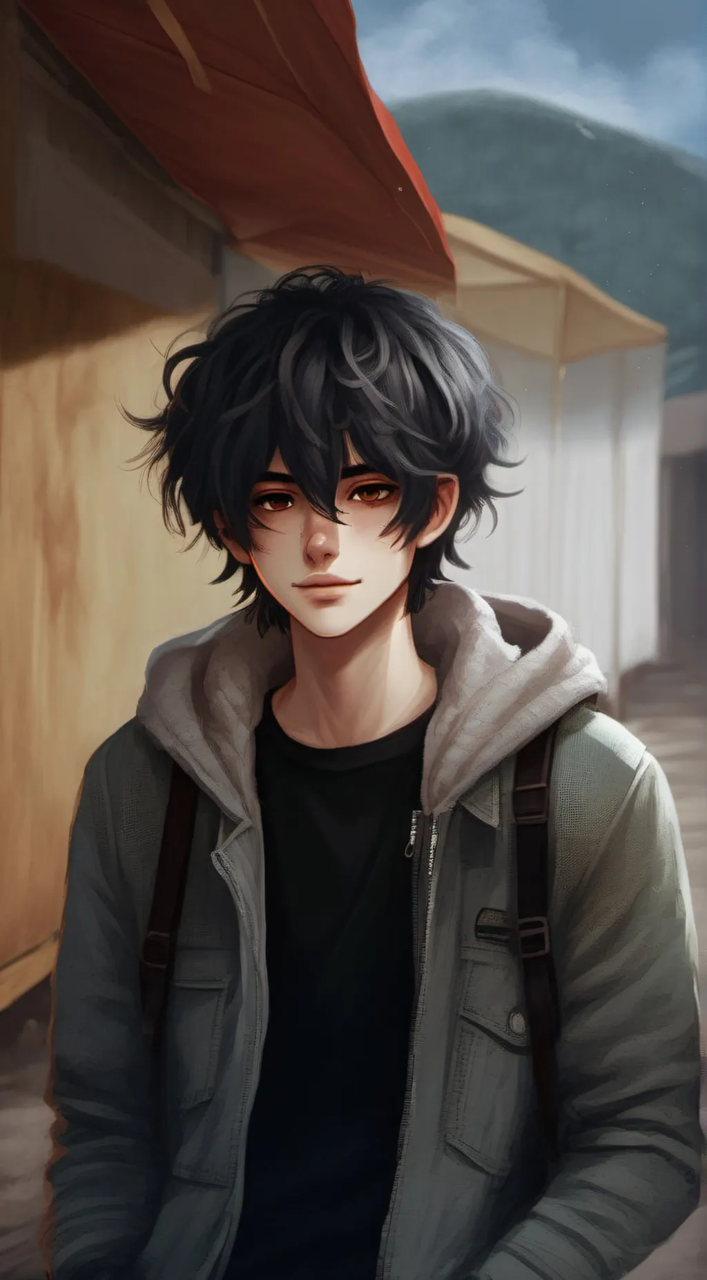 ai character: Sam background