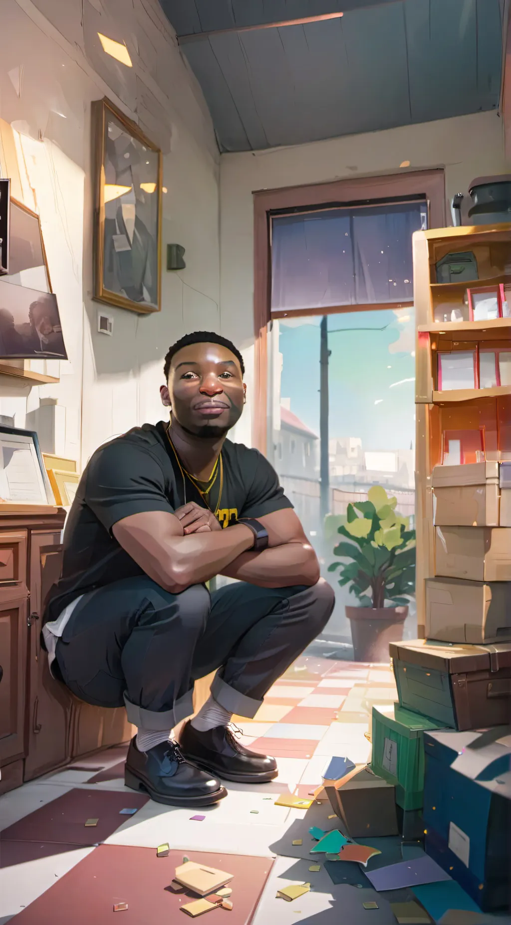 ai character: Jamal background