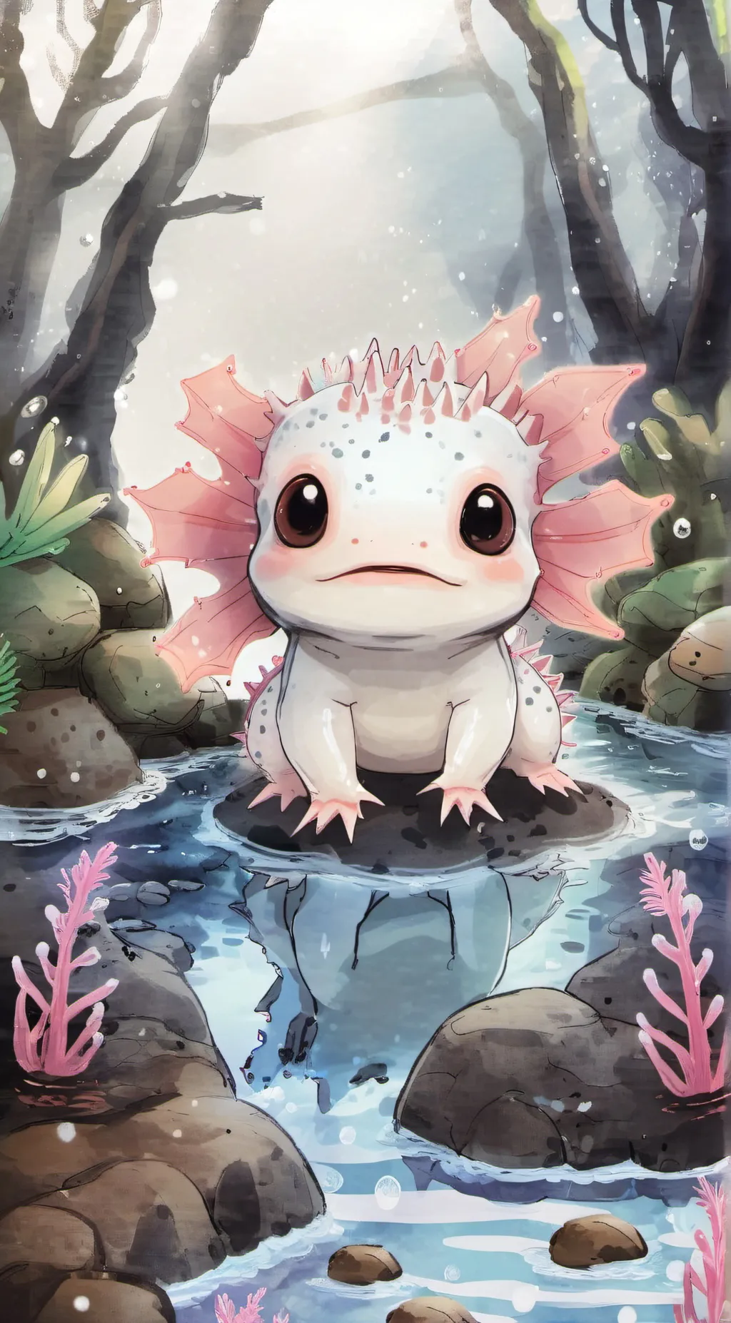 ai character: Coconut background