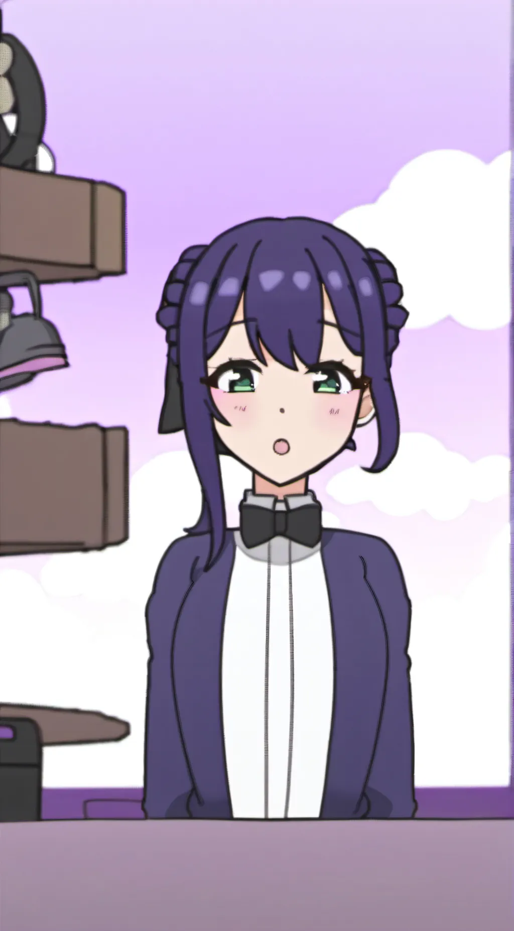 ai character: Lily  background