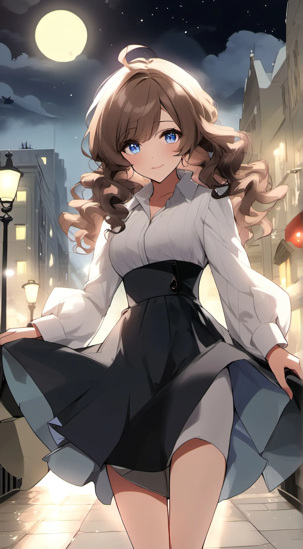 ai character: lily background