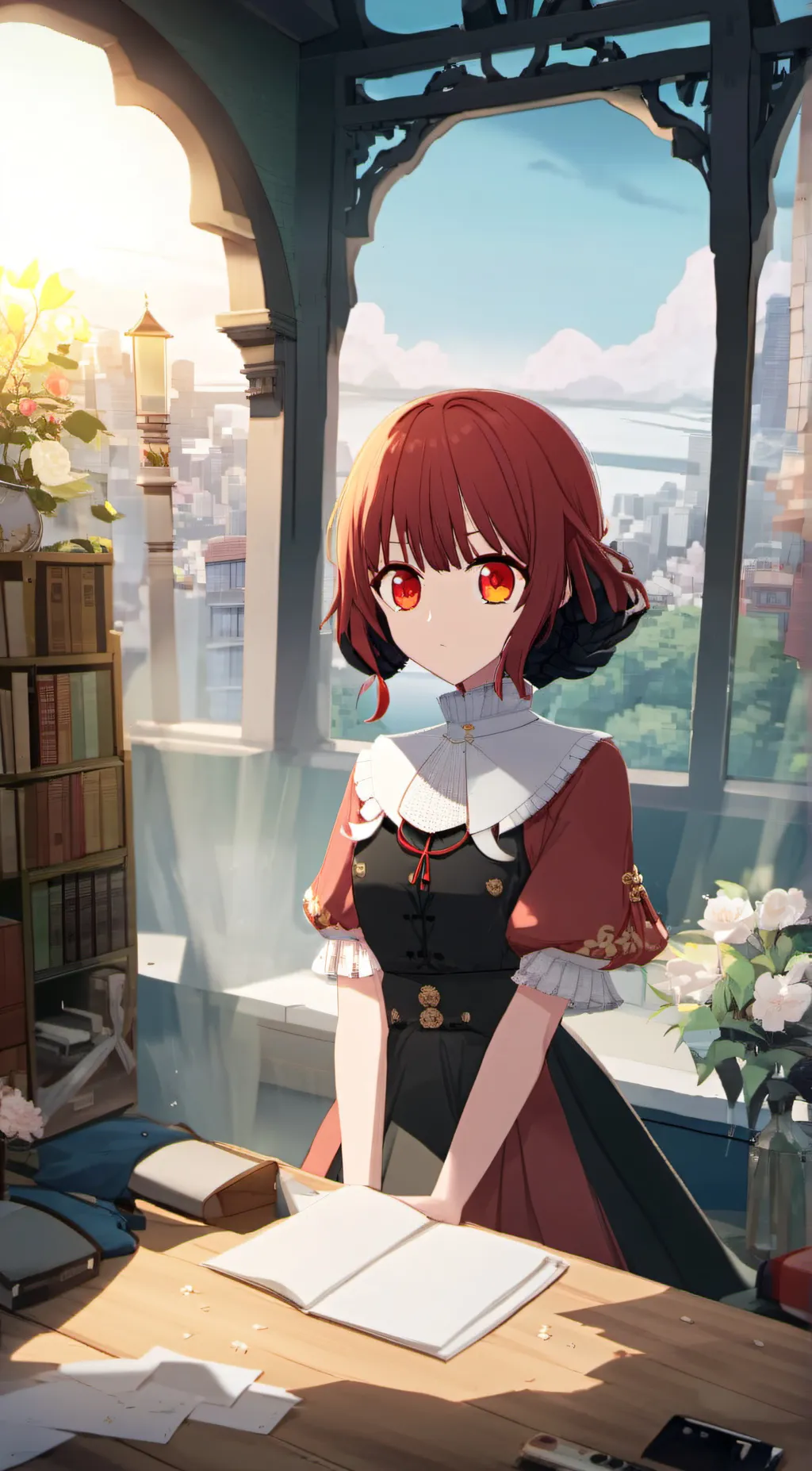 ai character: Kana background