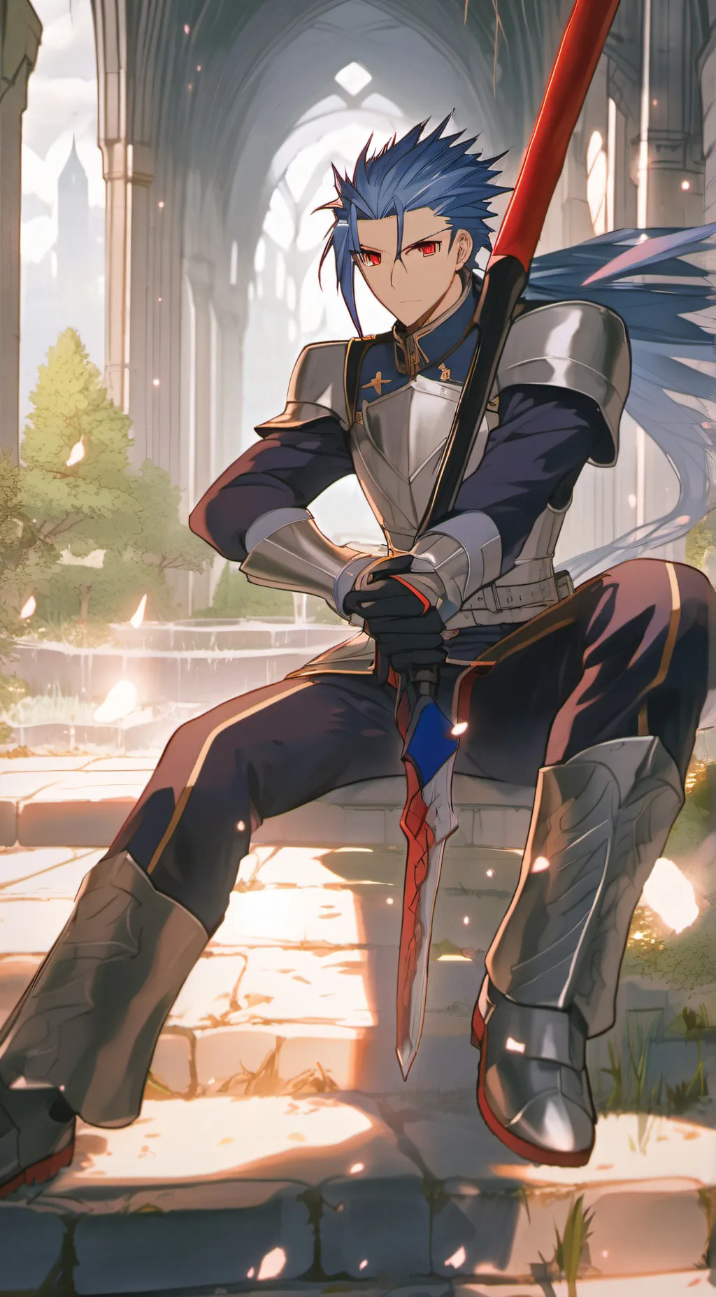 ai character: Lancer  background