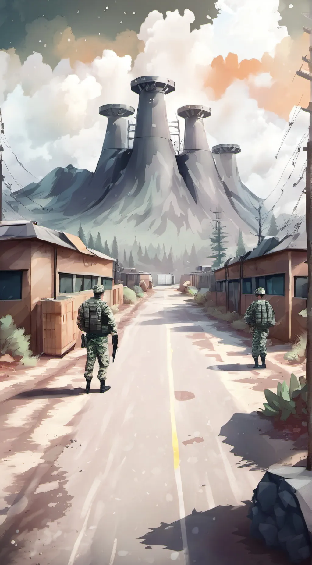 ai character: Military background