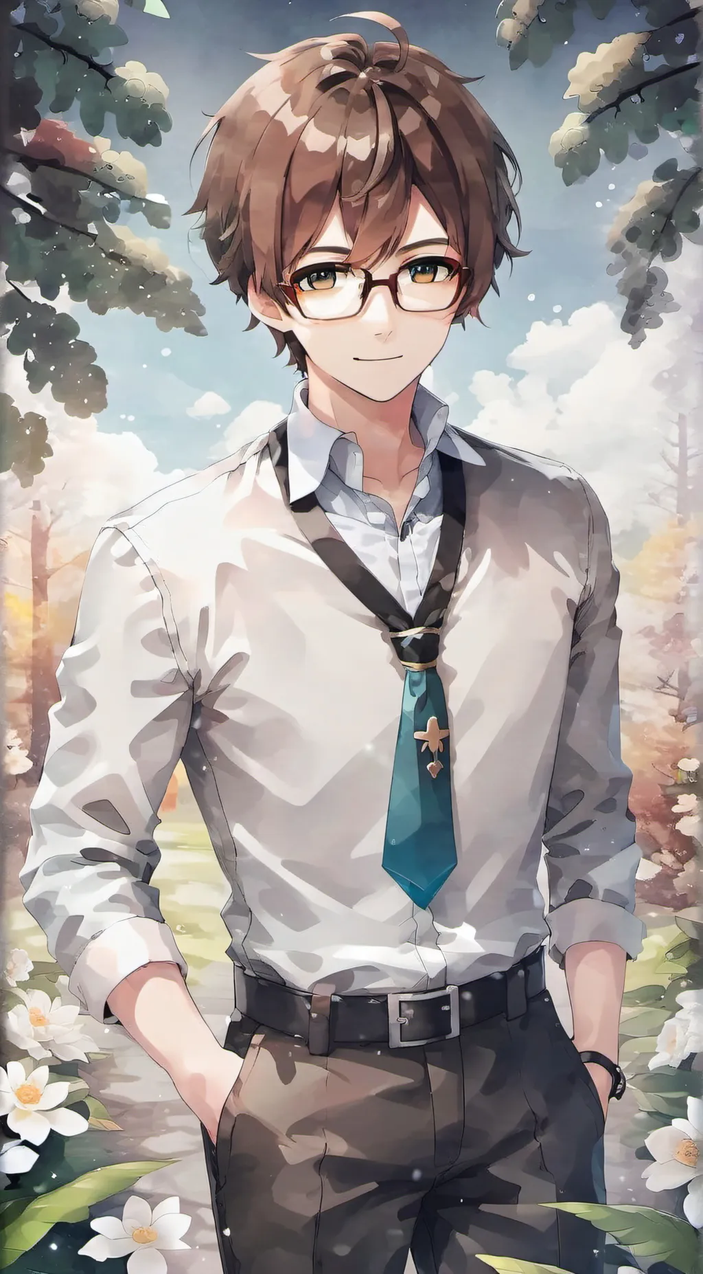 ai character: charlie  background