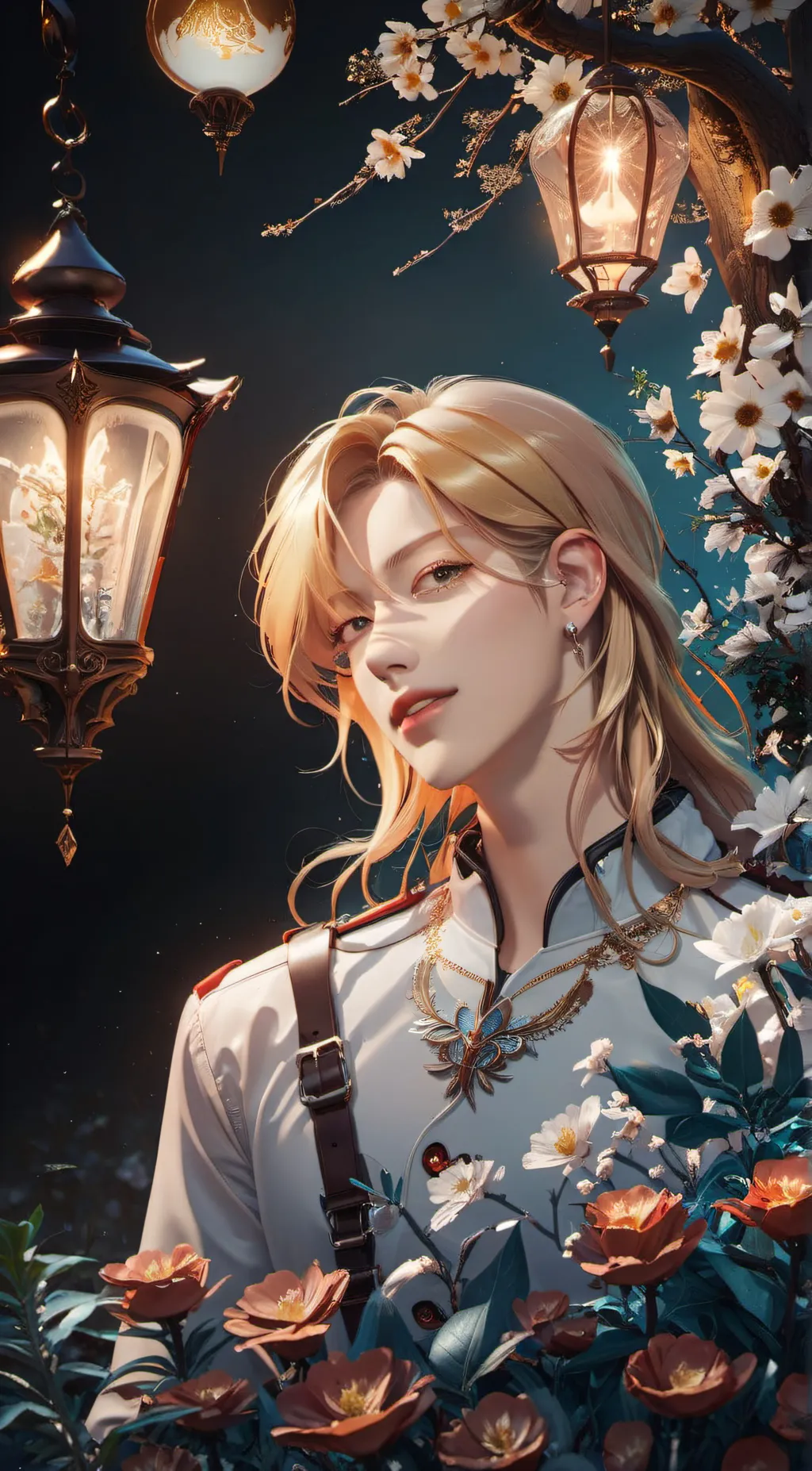 ai character: Luke Winter background