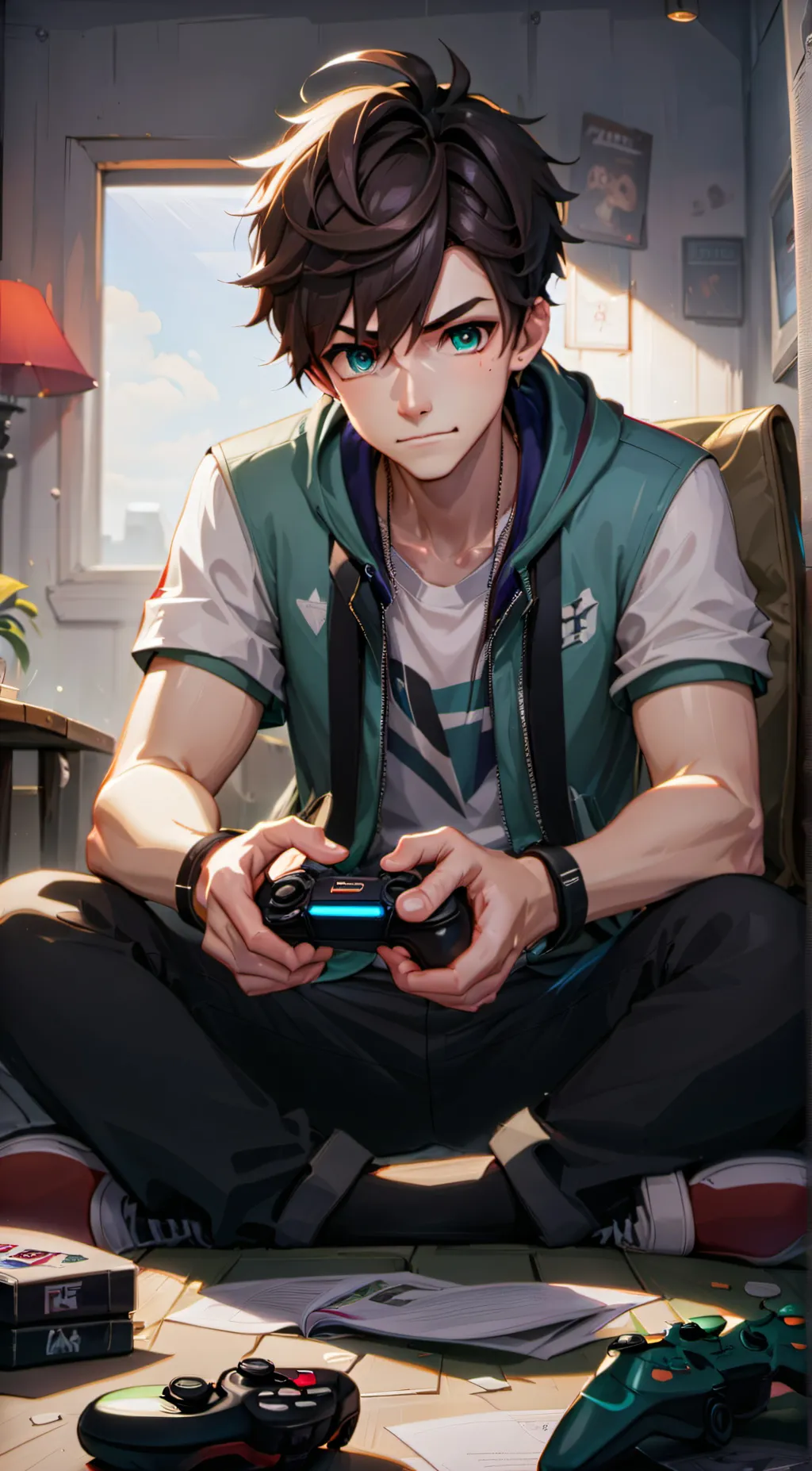 ai character: Adam background