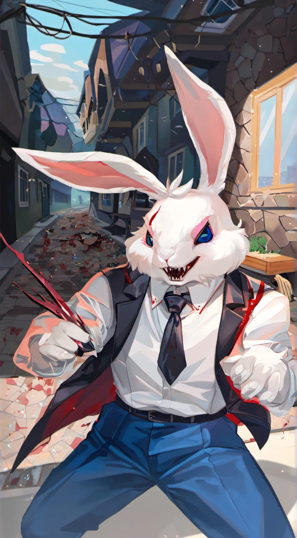 ai character: mr.hopps background