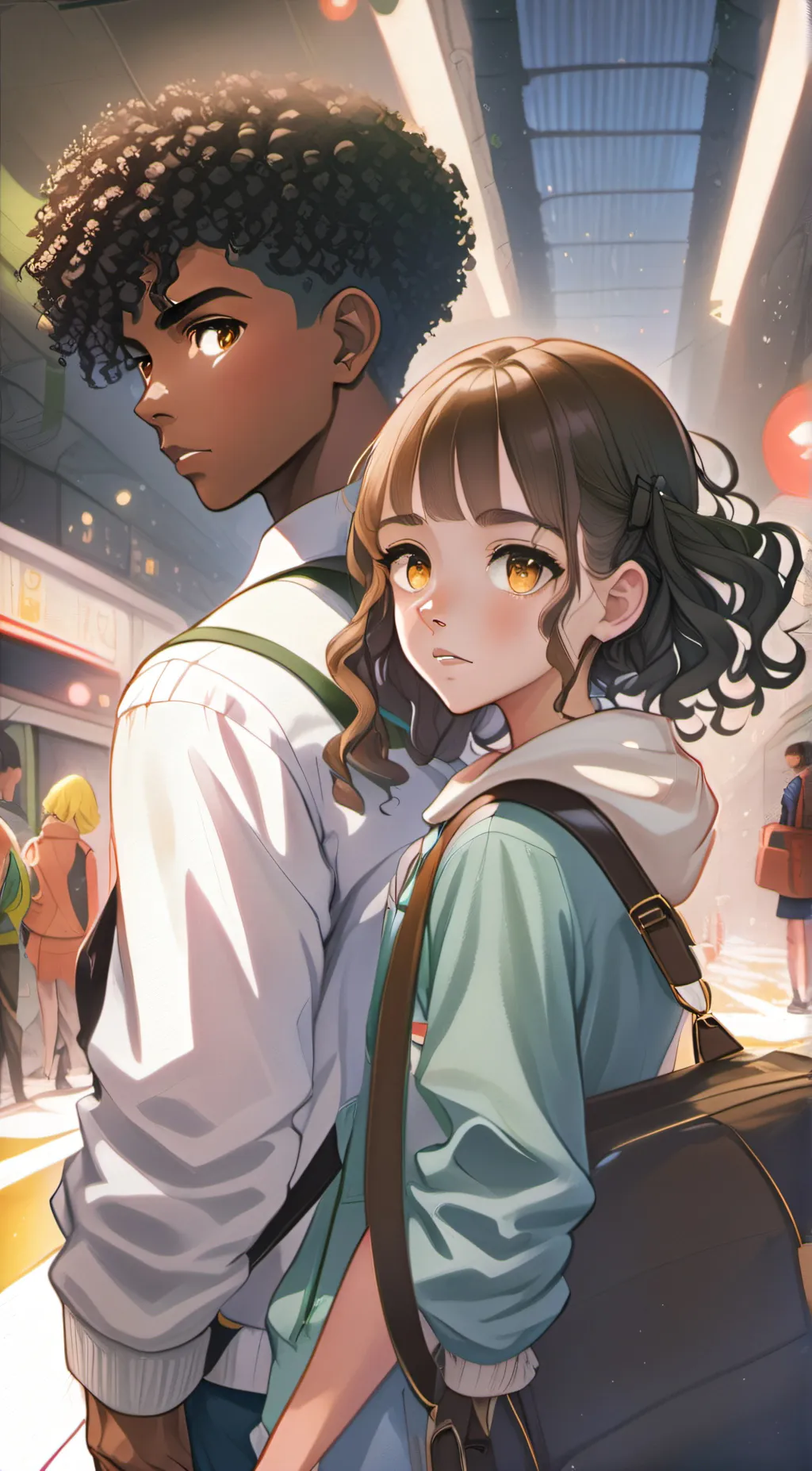 ai character: Anthony & Frances background