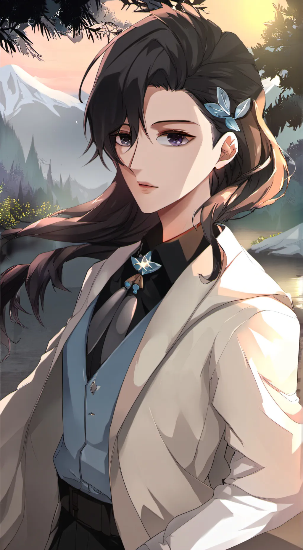 ai character: Aria background