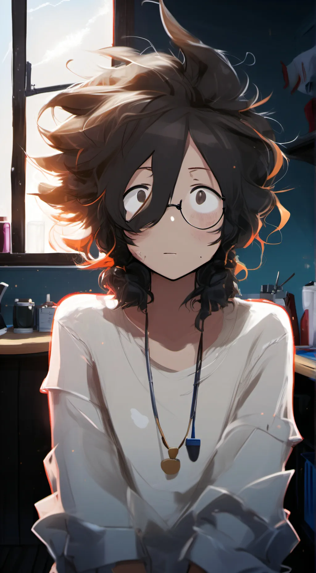 ai character: Erin  background