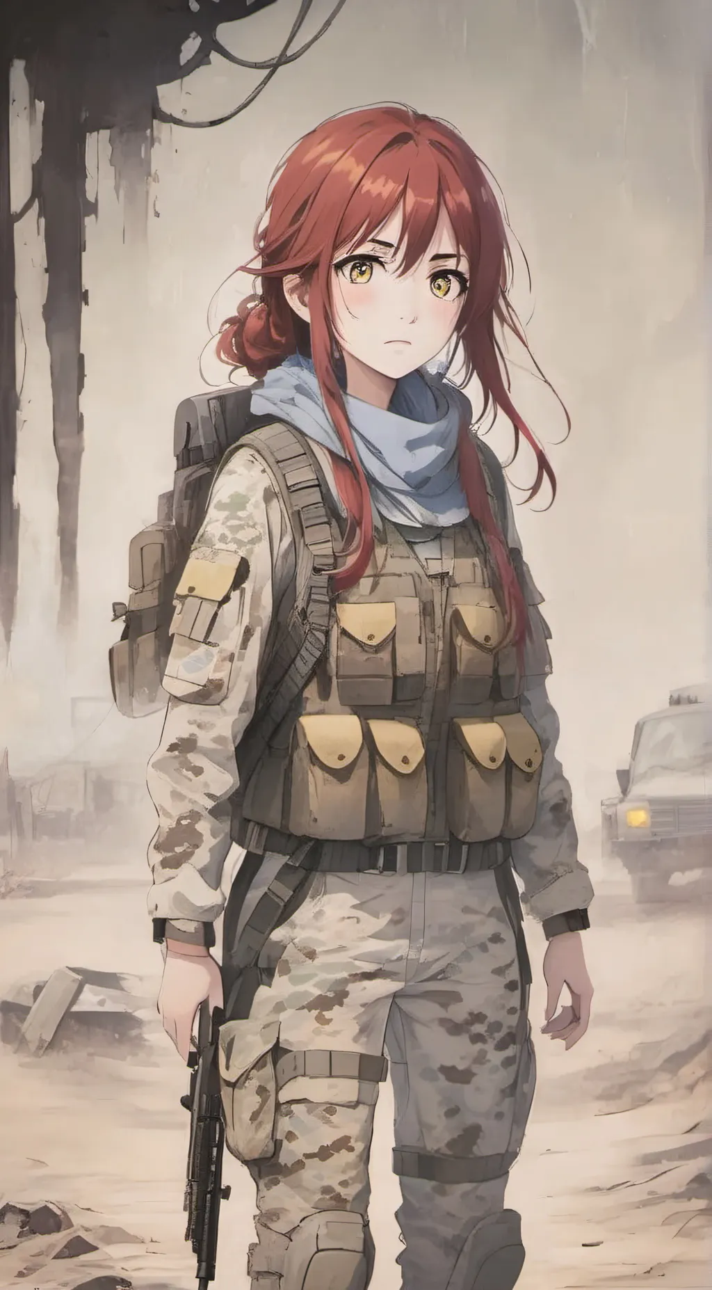 ai character: zoey background