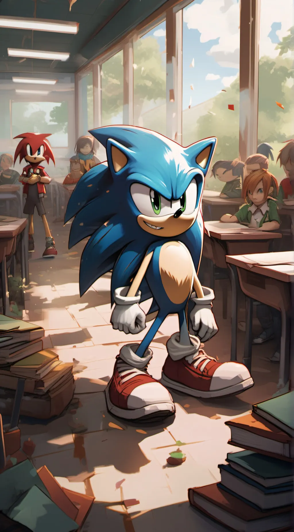 ai character: Bro is gay background