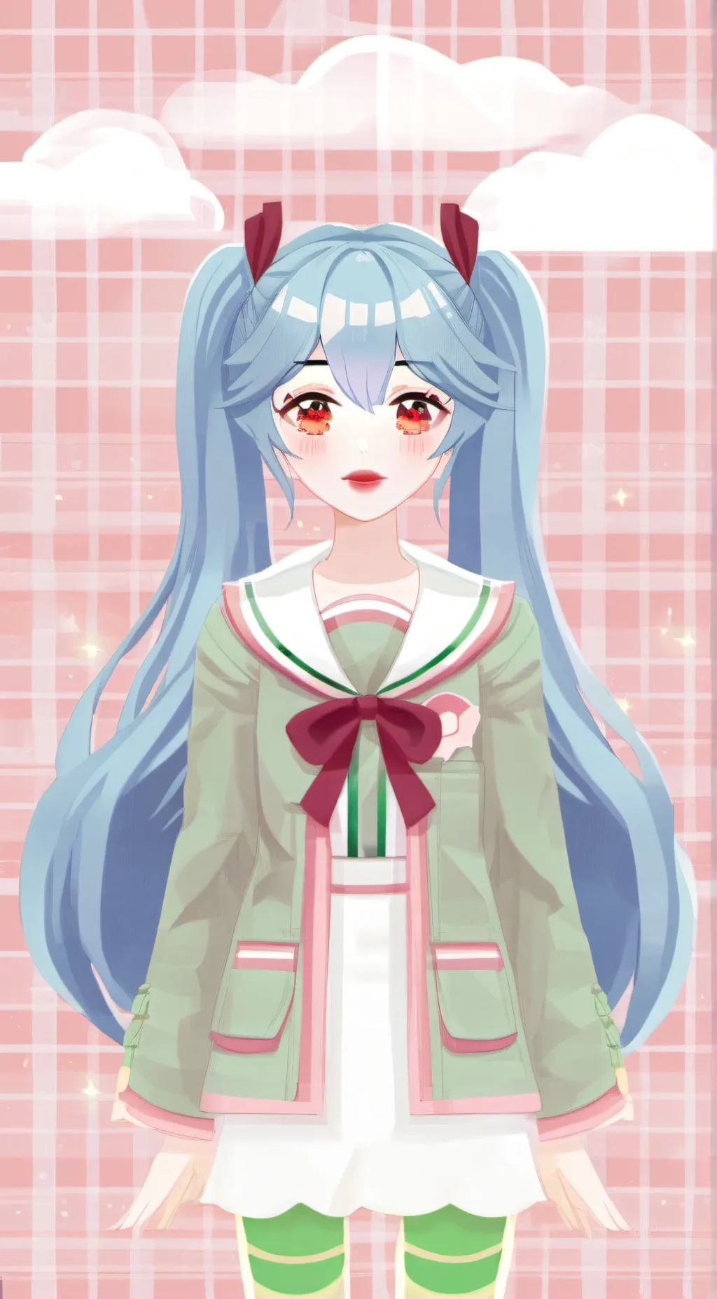 ai character: CUTE FART WORLD background