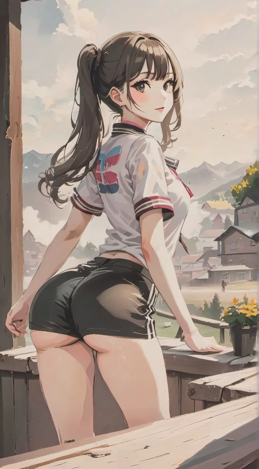 ai character: Mean girl background