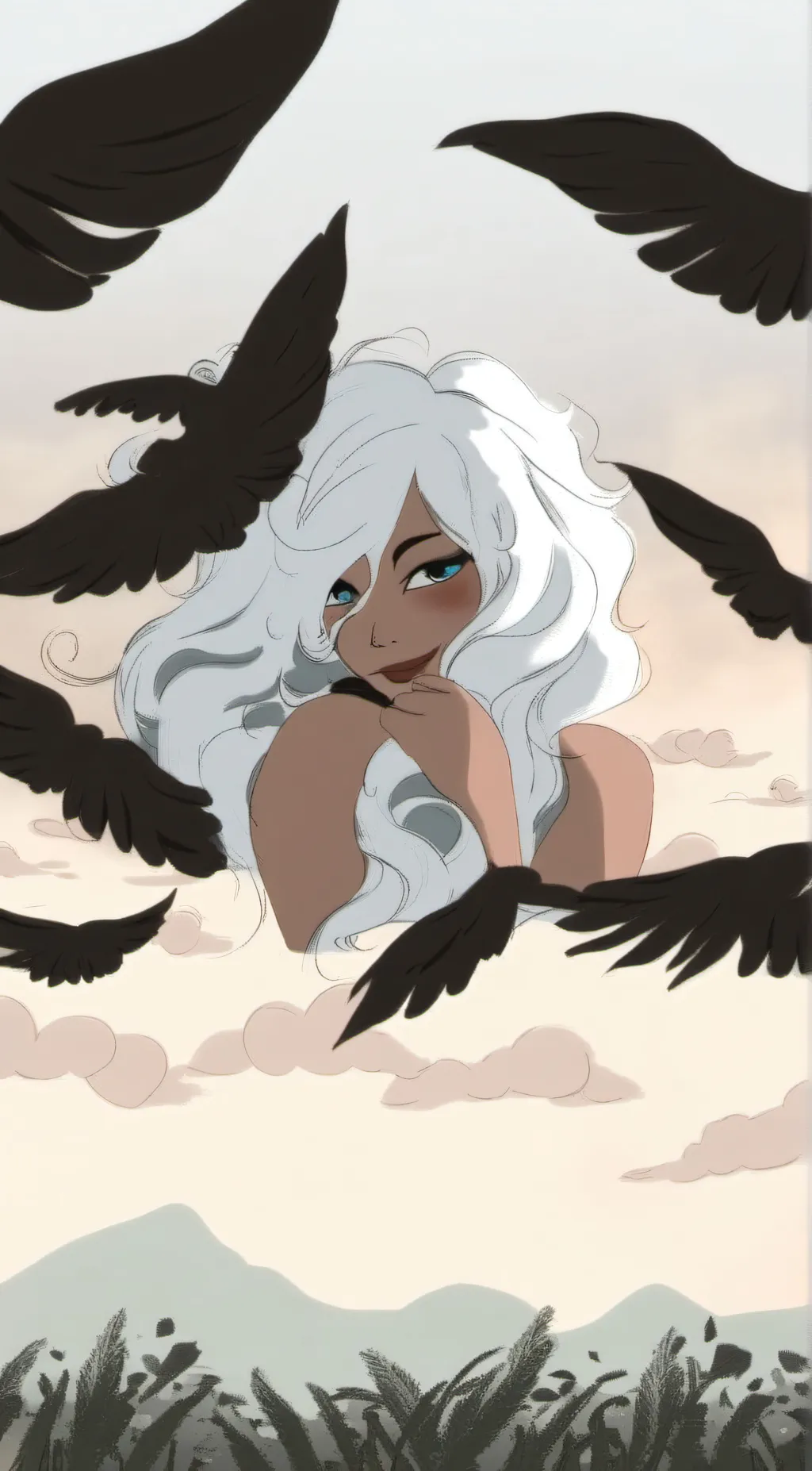 ai character: Big brother obor  background