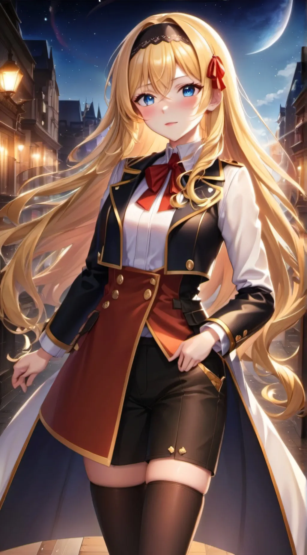 ai character: Luna background