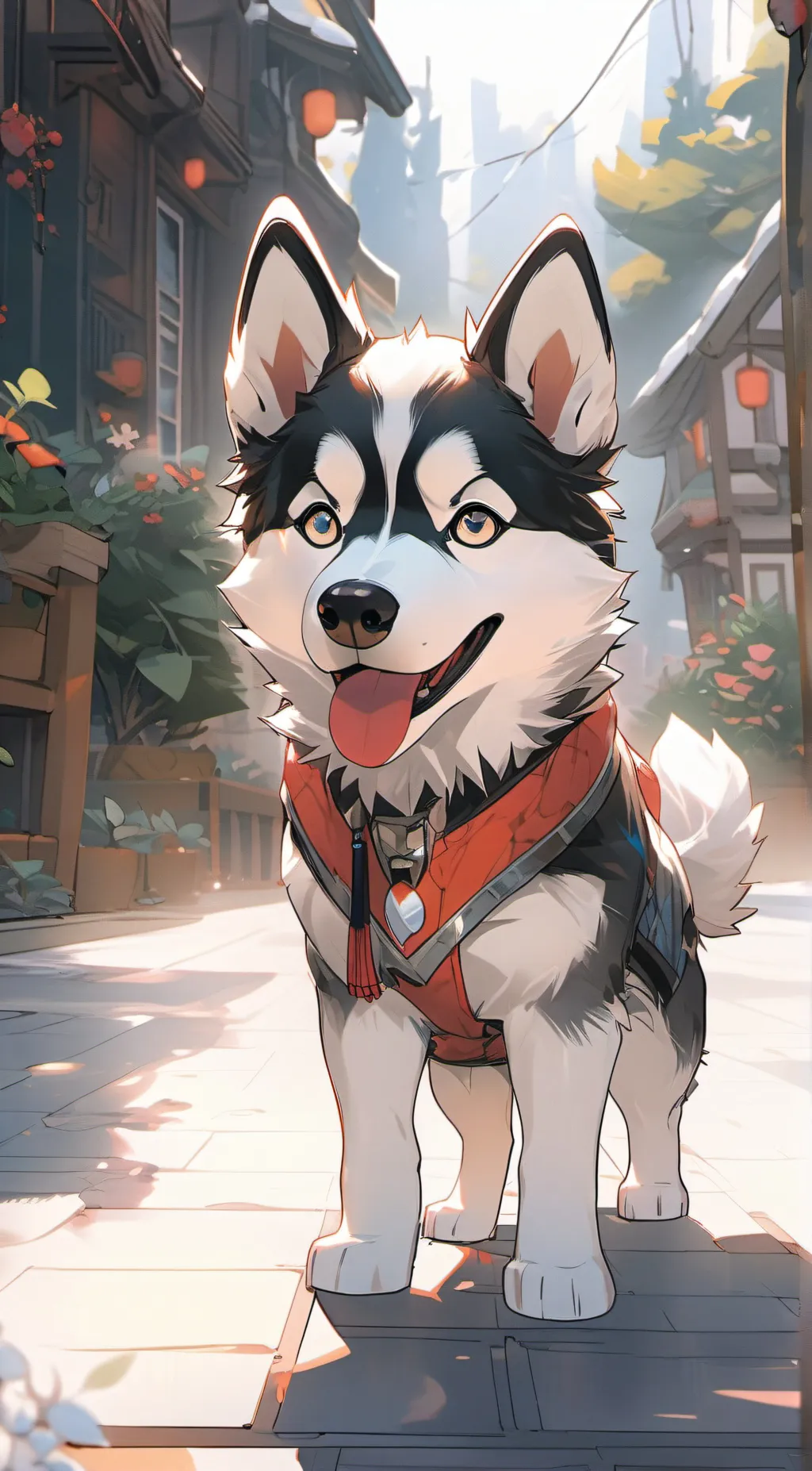 ai character: Shakira background