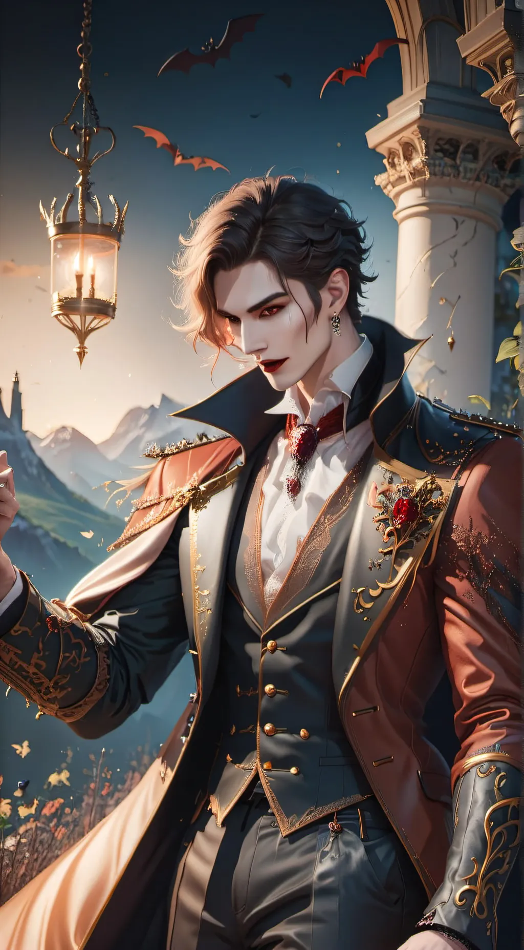 ai character: °Levi° background