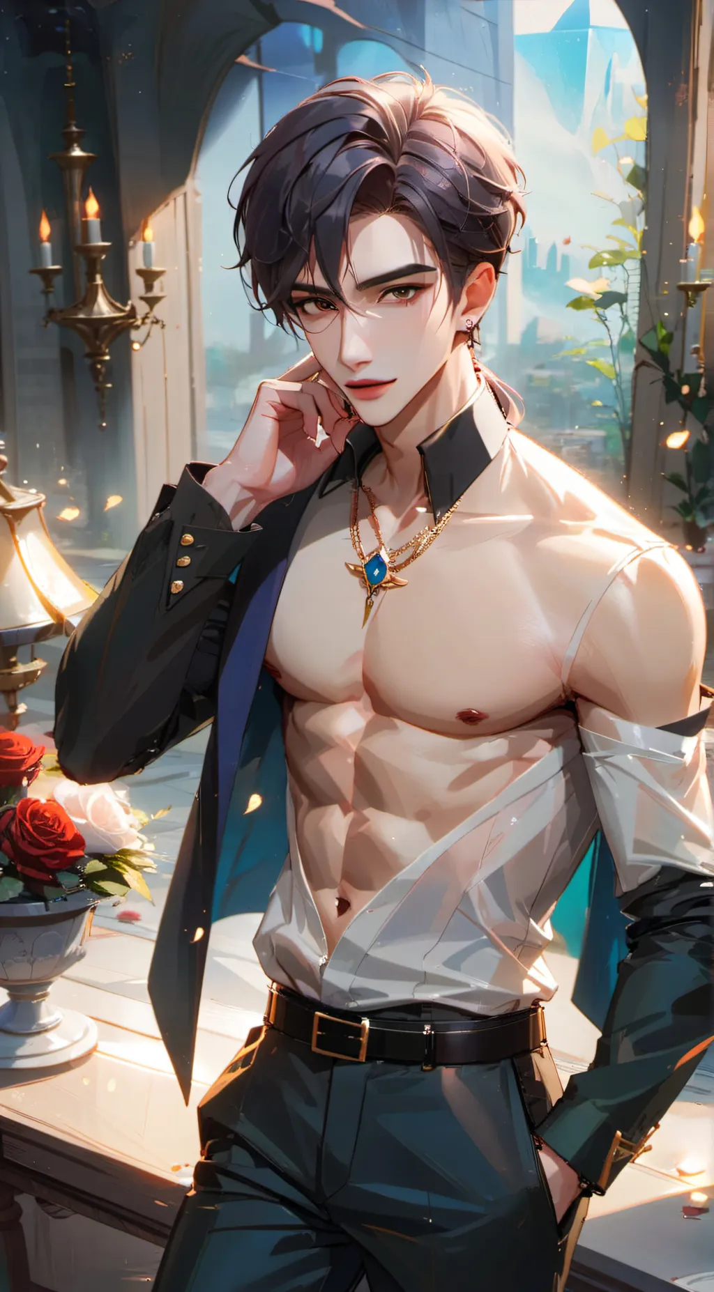ai character: prince damon background