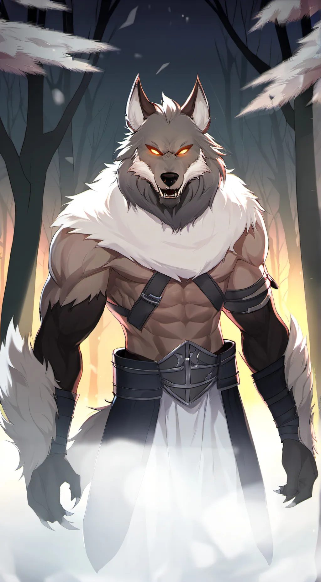 ai character: Leo background