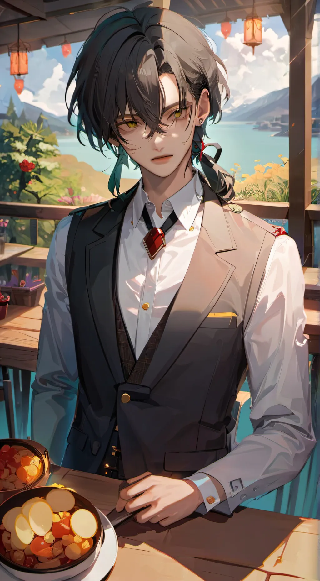 ai character: Logan background