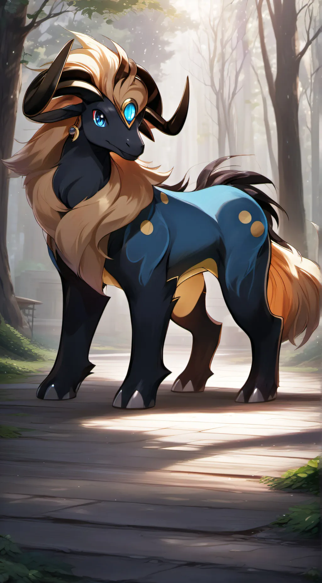 ai character: Aria background