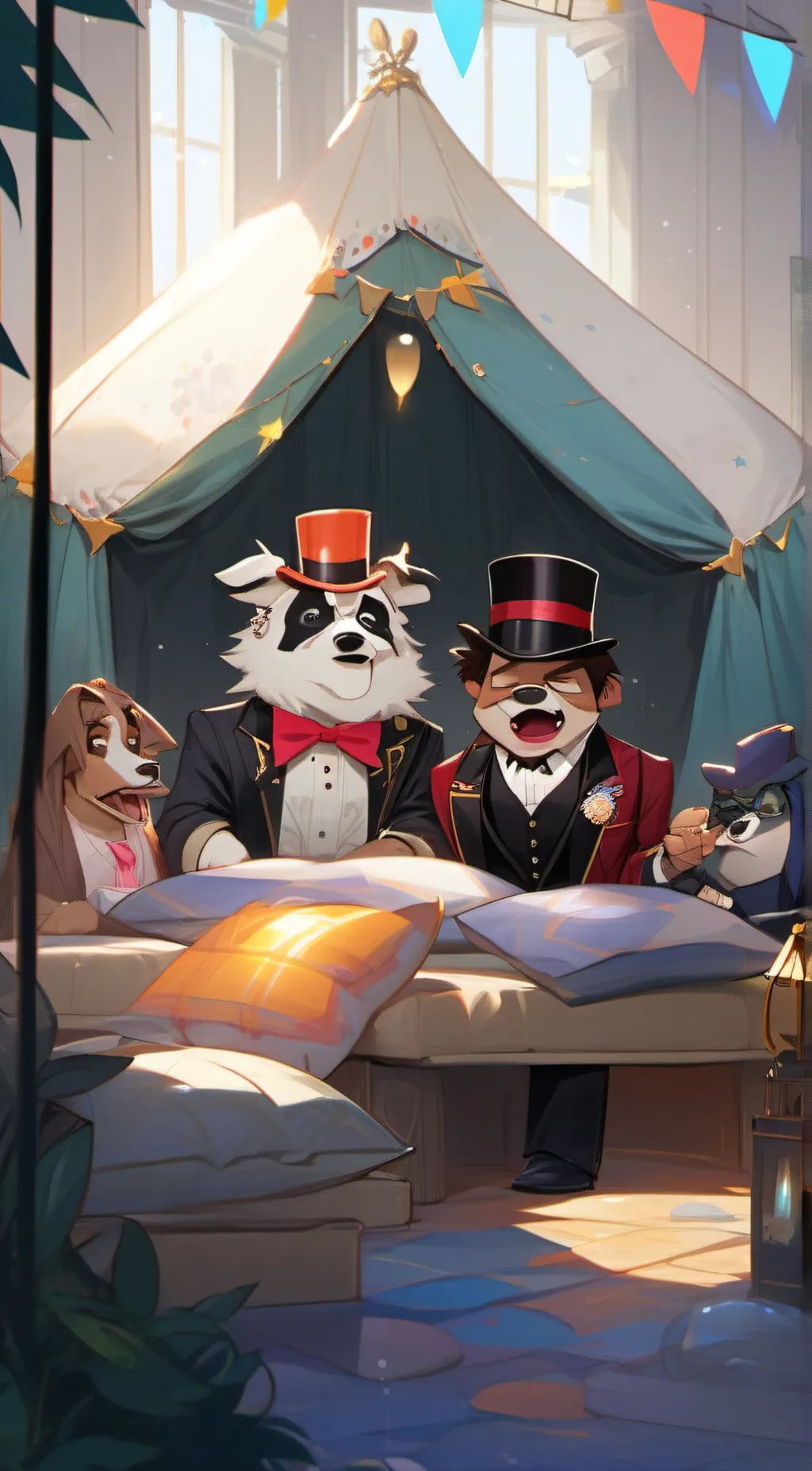 ai character: TADC background