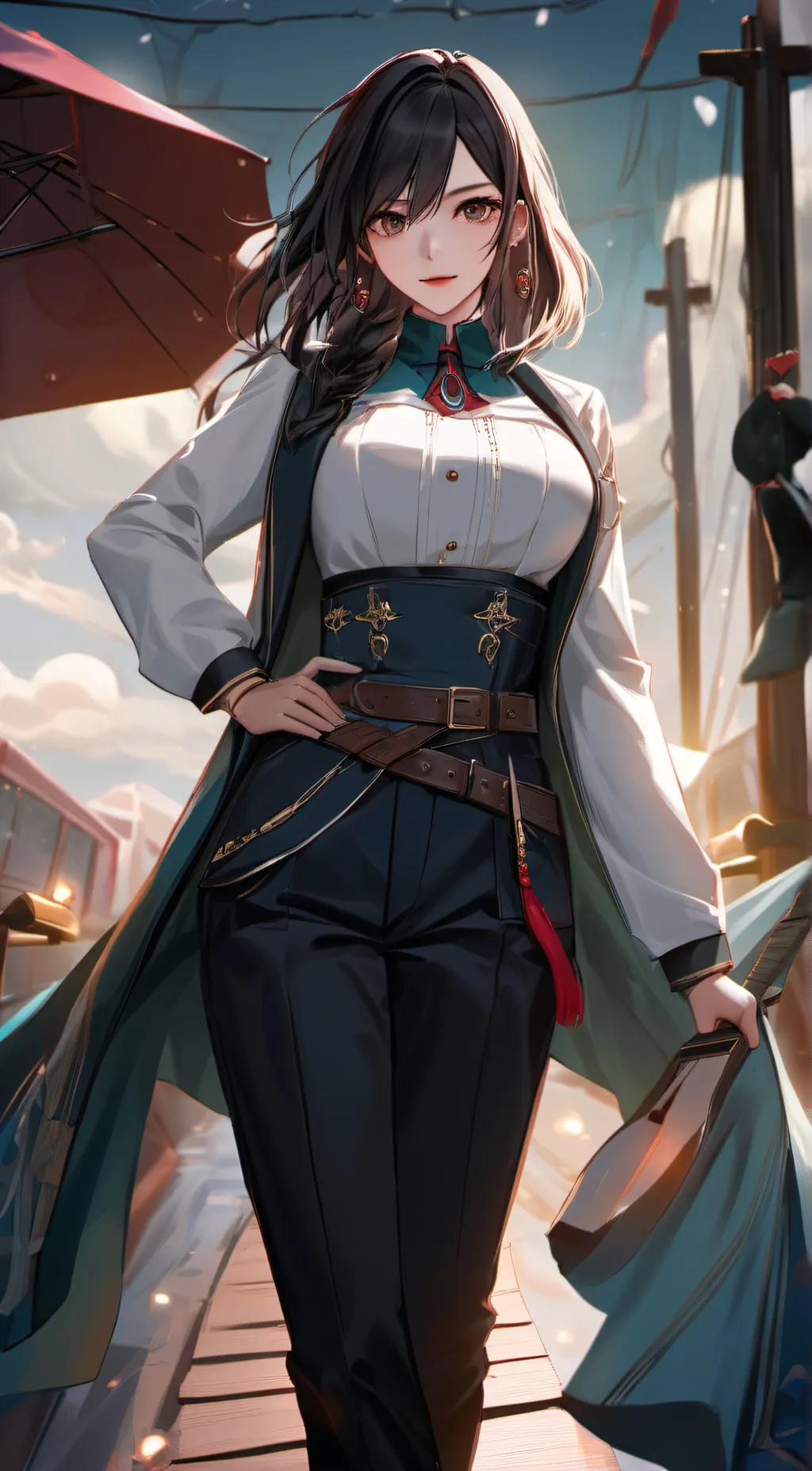 ai character: rana background